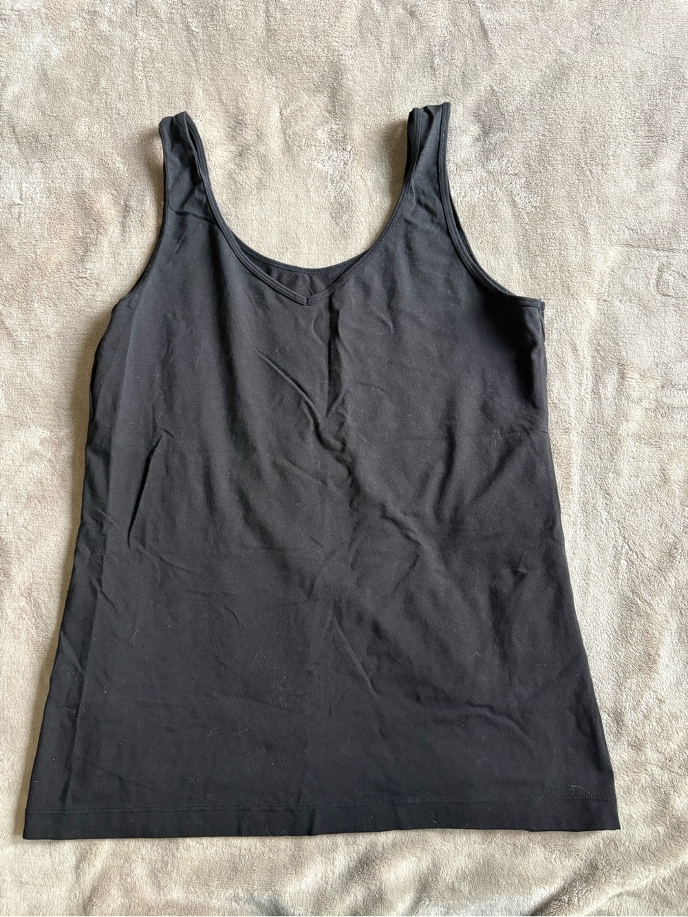 Felina Black Women's Scoop Neck Tank Top